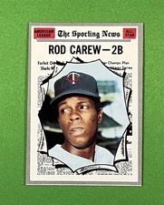 1970 Topps The Sporting News All-Star • Rod Carew #453 • Twins • HOF • EX/NM picture