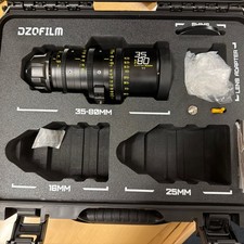 DZOFilm Catta Ace 35-80mm T2.9 Cine Zoom Lens (PL Black) With Pelican Case picture