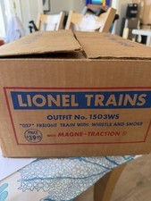 Lionel 1503WS Freight Set From 1954.Ex With All Great Boxes and Mint Set Box picture