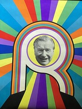 Original 1970 Nelson A. Rockefeller Gubernatorial Campaign Poster picture