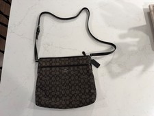 Coach F58285 Black Signature Bag Pre-owned picture