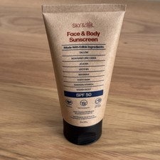 SKY & SOL Mineral Sunscreen SPF 50, SEALED - 3 oz 85 g Face & Body Exp 5/2028 picture