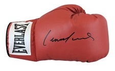 Lennox Lewis Authentic Signed Red Right Hand Everlast Boxing Glove BAS Witnessed picture