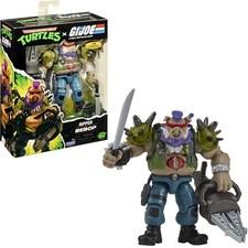 WB Teenage Mutant Ninja Turtles x G.I. Joe - Ripper x Bebop Action Figure TMNT picture
