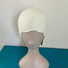 Vintage 1960s 70s Jantzen Rubber Swim Cap Women Swimmers Embossed Bathing Cap picture