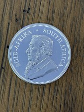 2022 | South Africa | 1oz .999 Fine Silver | Krugerrand PROOF | BU picture
