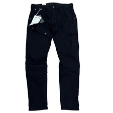 G-Star Raw Airblaze 3D Skinny Pants Pitch Black D16129-B964-A810 35x34 NEW picture