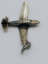 Rare Retired James Avery Sterling Silver Mooney Airplane Charm picture