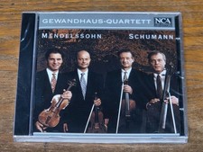 Mendelssohn: String Quartet D Major Op.44 No.1/Schumann: String Quartet In A CD picture