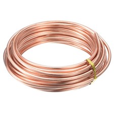 Soft Copper Wire (7 Gauge, 19.5 FT), 99.9% Pure Bare Copper Wire for Crafts picture