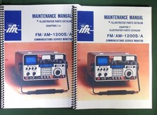 IFR FM/AM 1200S/A COMMUNICATIONS MONITOR SERVICE MANUAL w/11x17