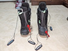 Burton Womens Imprint 1 Black Mid-Calf Snowboard Boots Size US 9 picture