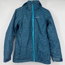 Columbia Omni-Heat Interchange Jacket Womens Small Blue 3 in 1 Waterproof Hooded picture