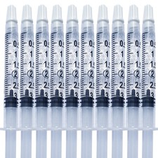 45% PEROXIDE GEL TEETH WHITENING TOOTH WHITENER BLEACH 10 SYRINGES DENTAL REFILL picture