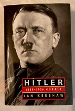 HITLER: 1889-1936 HUBRIS by Ian Kershaw 1999 HC/DJ First US Edition 1st Print picture