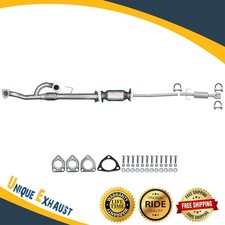 Front Y-Pipe + Rear Converter + Resonator For 2009-2015 Honda Pilot 3.5L New picture