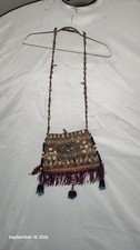 Authentic Vintage Afghan Kuchi Tribal Bag – Hand-Embroidered Nomadic Boho... picture