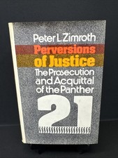 Peter L. Zimroth PERVERSIONS OF JUSTICE panther 21 (1974) picture