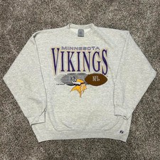1992 vintage Minnesota Vikings NFL Football logo 7 crewneck sweatshirt VK16083 picture