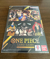 Bandai One Piece Card Game Premium Card Collection Leader 6ct English Foil 2023 picture