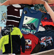 NWOT KIDS CLOTHES FALL/WINTER BOYS LOT OF 20PCS MIX N MATCH SIZE 10-12 picture