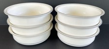 Lenox Chinastone For The Grey Patterns Soup Cereal Bowls 6 1/4