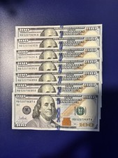 2025 $100 Bill (One Hundred Dollar Bill) - Nearly Uncirculated - Donald Trump picture