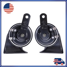 12V 80MM 110 dB Snail Horns for Nissan Altima 1993-25 Truck SUV Boat Motorcycle picture