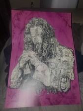 Rob Zombie 8/29/2005 Ghost Show NOLA House Of Blues Allen Jaeger Poster Signed  picture