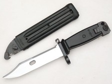 Vintage Rifle Fighting Knife Bayonet w/ Scabbard picture