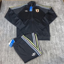 Adidas Originals Japan JFA OG Tracksuit Mens Medium Black Soccer Football picture
