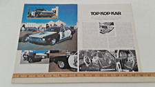 PLYMOUTH SATELLITE 440 6-71 SUPERCHARGED - TOP KOP CAR - ORIGINAL 1975  ARTICLE picture