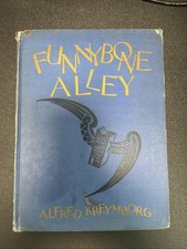 1927 Funnybone Alley - Alfred Kreymborg - Boris Artzybasheff Illus. Spine Crack. picture