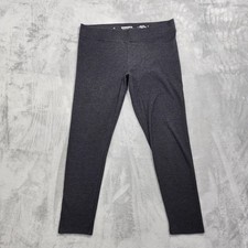 Sonoma Goods For Life Leggings Womens XL Gray High Rise Ankle Stretch Casual picture