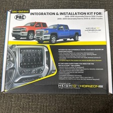 Stinger PAC SRK-GM14HX Kit Only 2014-2018 SILVERADO/SIERRA  IX210 Horizon10 New picture