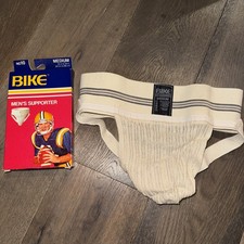 NIB Vtg BIKE No 10 JOCKSTRAP ATHLETIC SUPPORTER MENS SIZE MEDIUM Jock Strap M picture