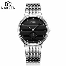 NAKZEN Commerce Diamond Men Watch Famous Luxury Brand Sapphire Watches Men's picture