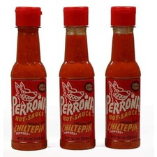 La Perrona Hot Sauce Chiltepin Red 5 oz - Case - 3 Units picture