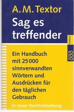 Sag Es Treffender (German Edition) picture