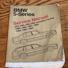 Bmw 5-Series Service Manual, 1989-1995 : 525i, 530i, 535i, 540i, & Touring picture