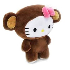Hello Kitty Plush Disguised in Monkey Costume 6 inch  NWT Sanrio picture