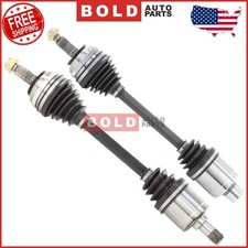 TrakMotive Front CV Axle Shafts Assemblies Set For Acura Integra Honda Civic JP picture