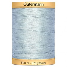 Gutermann Natural Cotton Thread Solids 876yd, Powder Blue picture