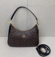 NWT Coach Teri Hobo Bag In Signature Canvas CV940  Outlet Ships From US picture
