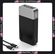 Nobis 20000mAh Portable Power Bank 65W Fast Charging for Smartphones & Laptops picture