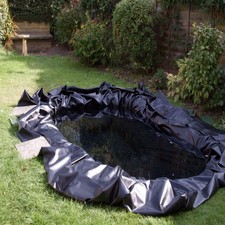 32x26FT Waterproof Pond Liner Pond Liners Fish Liner Gardens Landscaping US picture