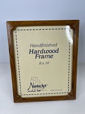 Nantucket Vtg Teak Photo Frameglass size 8