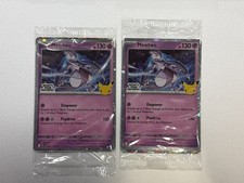 Target Mewtwo Pokemon Promo Family Event 30th Anniversary (Sealed) lot of 2  picture