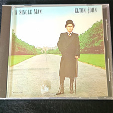 Elton John A Single Man CD MCA Records 1978 MCAD-31181 picture