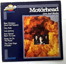 Motorhead Live & Studio Milan/Astan 2 LP Vinyl Record picture
